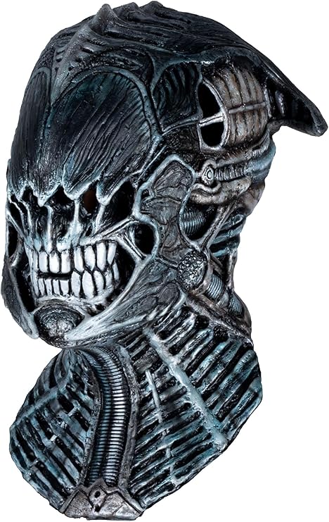 Cargue la imagen en el visor de la galería, Ghoulish Necro Sentinel - Grey Alien Adult Costume Mask
