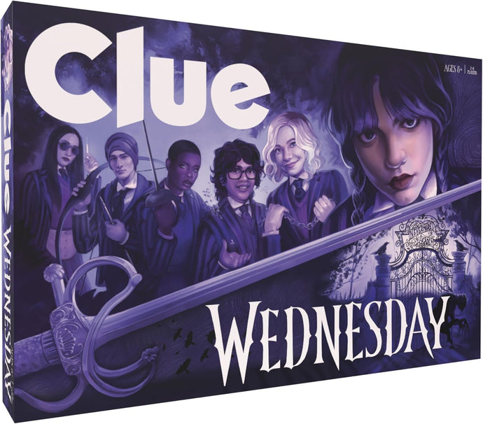 USAopoly CLUE: Wednesday Classic Board Game