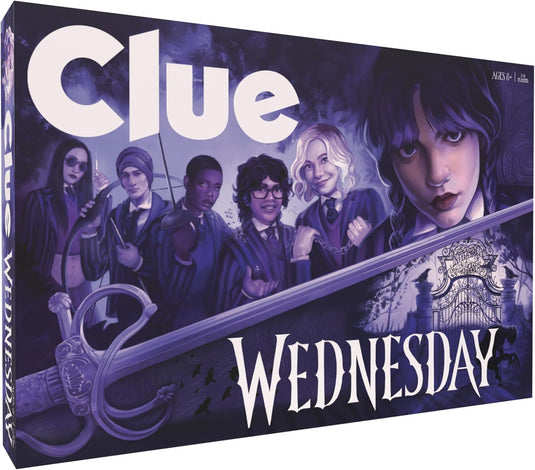 USAopoly CLUE: Wednesday Classic Board Game