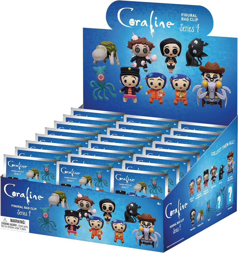 Cargue la imagen en el visor de la galería, Monogram Laika Coraline - Series 4 Characters 1pc 3D Figure Bag Clip Blind Bag
