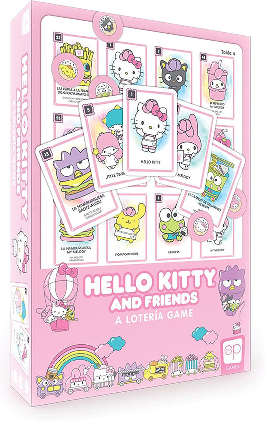 USAopoly Loteria Game - Hello Kitty Custom Bingo Style Loteria Game