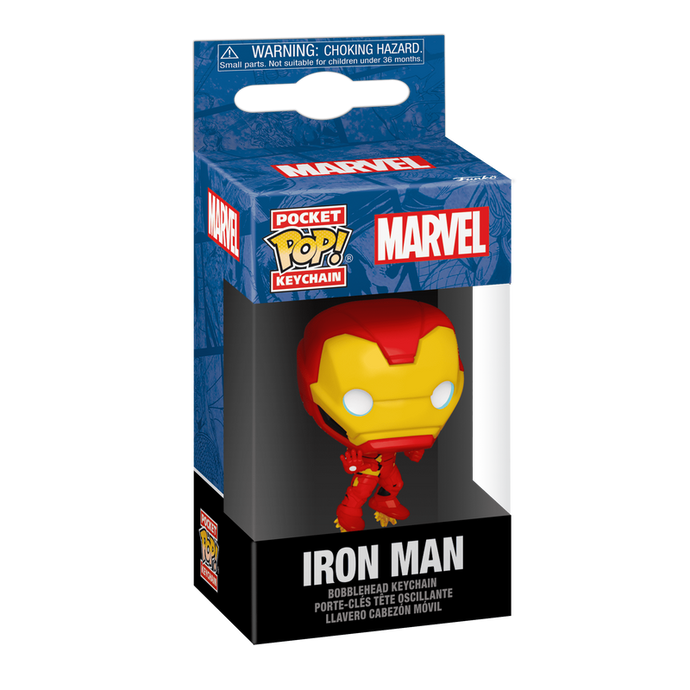 Funko POP! Keychain: Marvel Iron Man - Iron Man Marvel New Classics Vinyl Figure