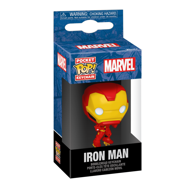 Cargue la imagen en el visor de la galería, Funko POP! Keychain: Marvel Iron Man - Iron Man Marvel New Classics Vinyl Figure
