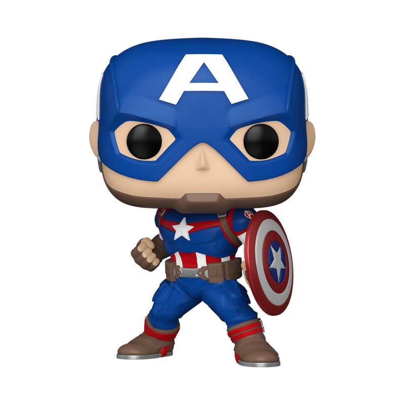 Cargue la imagen en el visor de la galería, Funko POP! Marvel: - Captain America Marvel New Classic Vinyl Figure
