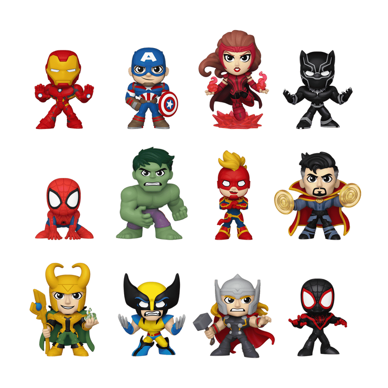 Chargez l&#39;image dans la visionneuse de la galerie, Funko Marvel - Marvel New Classics Characters Mystery Minis Figures
