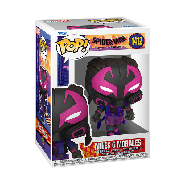 Funko POP! Marvel Spider-Man - Across the Spider-Verse - Miles G Morales Vinyl Figure