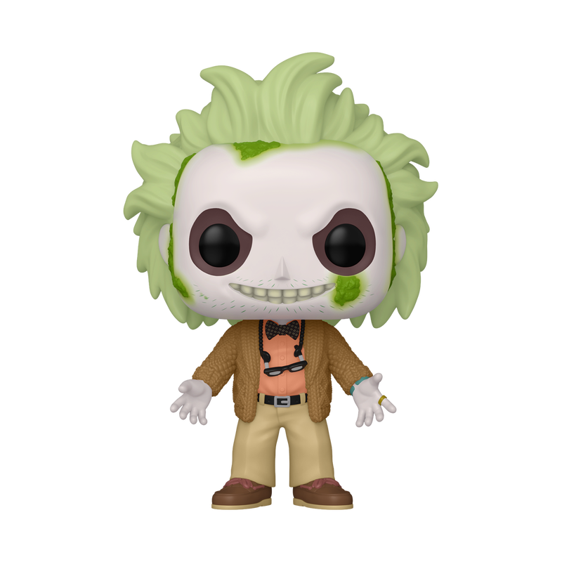 Load image into Gallery viewer, Funko POP! Movies: Beetlejuice 2 - Beetlejuice in Cardigan With Chase Vinyl Figure
