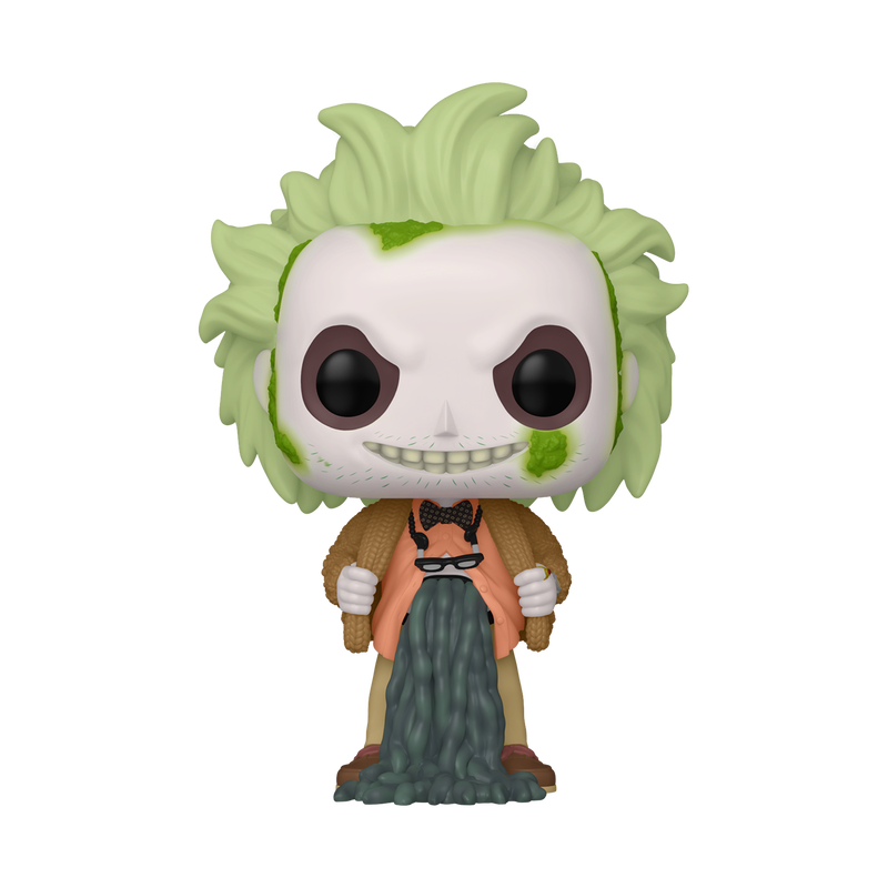 Load image into Gallery viewer, Funko POP! Movies: Beetlejuice 2 - Beetlejuice in Cardigan With Chase Vinyl Figure
