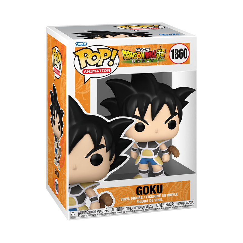 Cargue la imagen en el visor de la galería, Funko Pop Animation! The Movie Dragon Ball Super Broly: Kid Goku in Saiyan Armor Vinyl Figure
