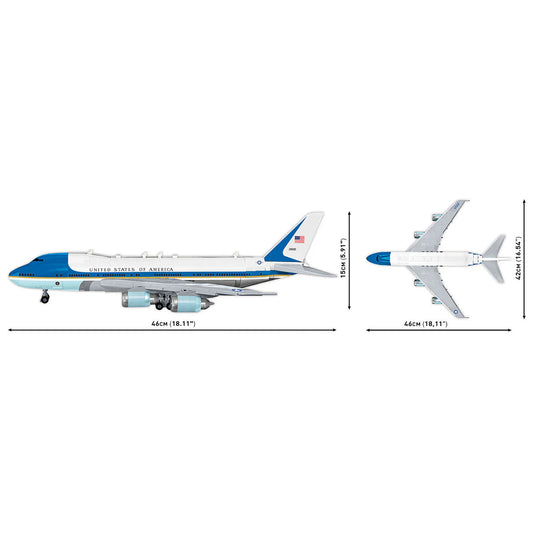Cobi Boeing - 747 Air Force One Brick Toy