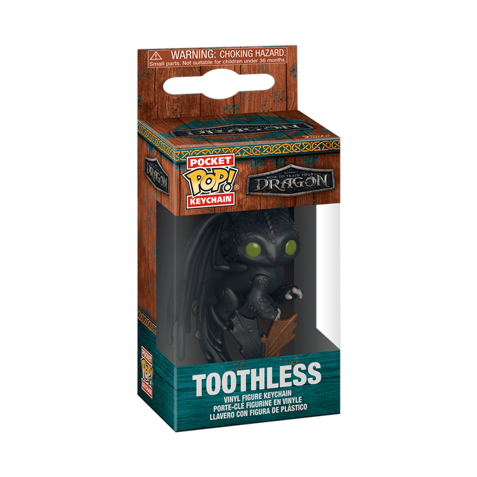 Funko POP! Keychain: How to Train Your Dragon - Toothless Vinyl Figure