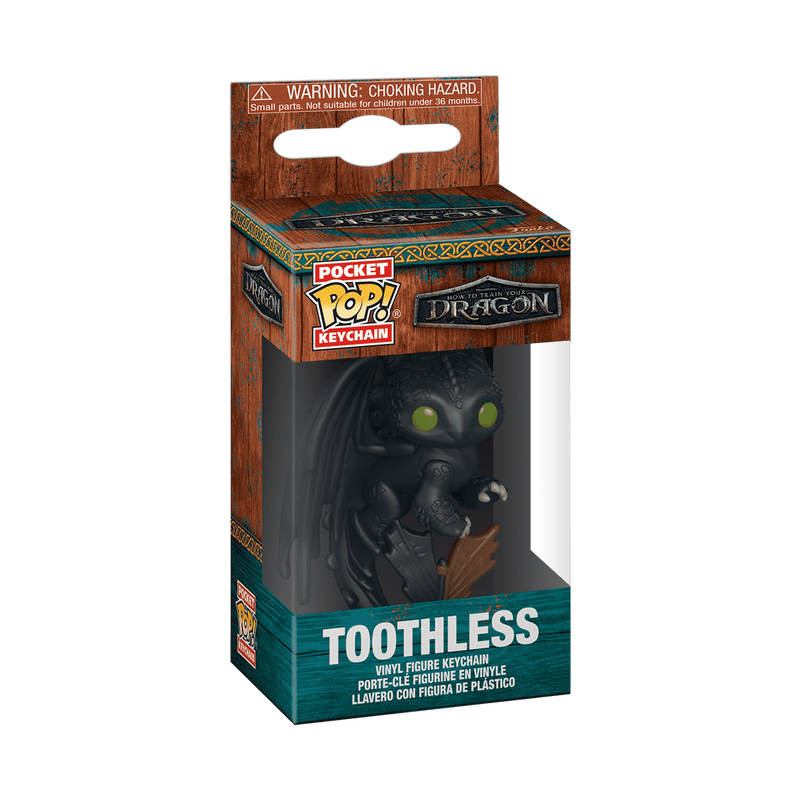 Load image into Gallery viewer, Funko POP! Keychain: How to Train Your Dragon - Toothless Vinyl Figure
