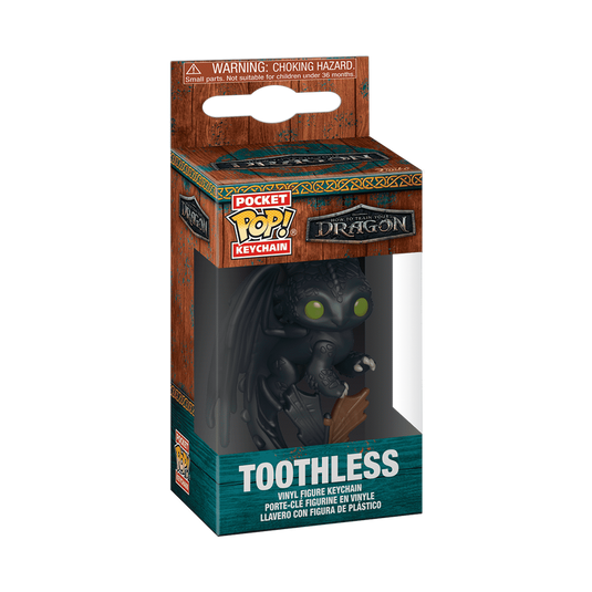 Funko POP! Keychain: How to Train Your Dragon - Toothless Vinyl Figure