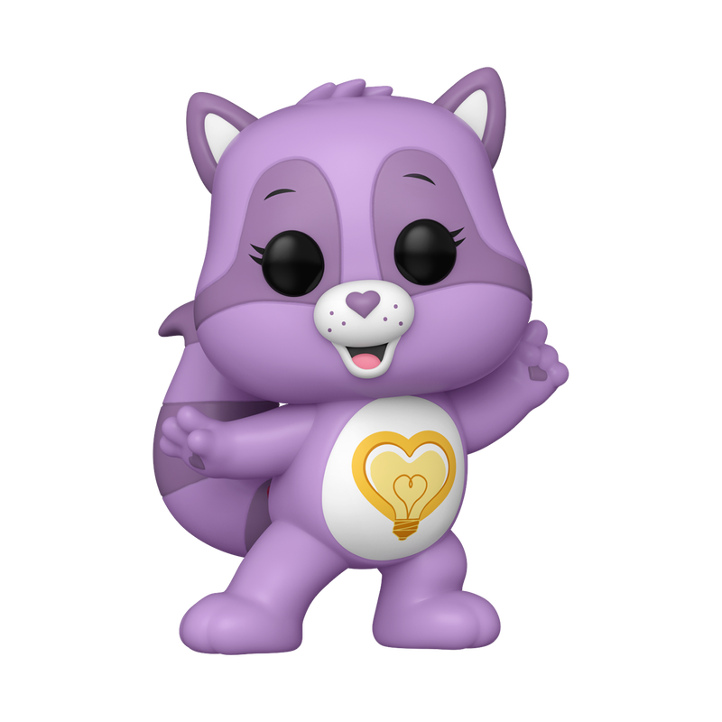 Cargue la imagen en el visor de la galería, Funko POP! Animation: Care Bears Cousins - Bright Heart Raccoon Vinyl Figure
