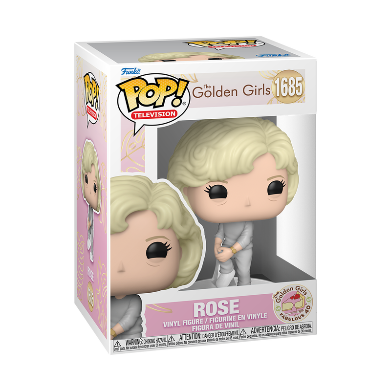 Cargue la imagen en el visor de la galería, Funko POP! TV: The Golden Girls - Rose in Sweatsuit (Fabulous 40) Vinyl Figure
