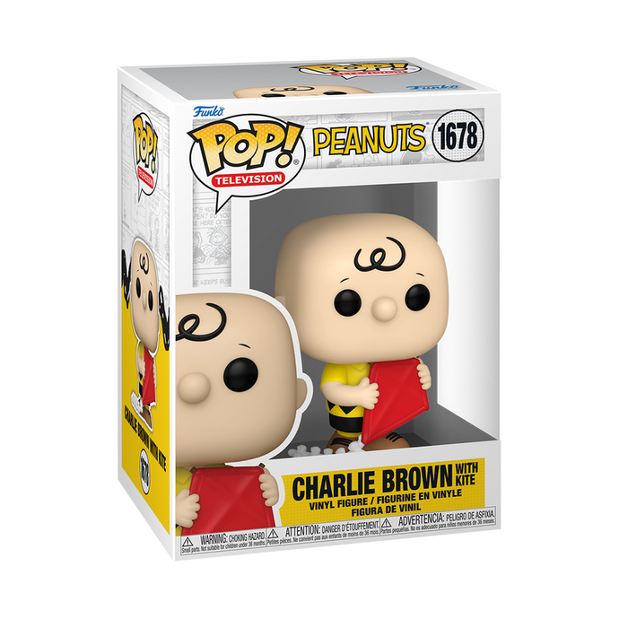 Funko POP! Television: Peanuts - Charlie Brown with Kite Vinyl Figure