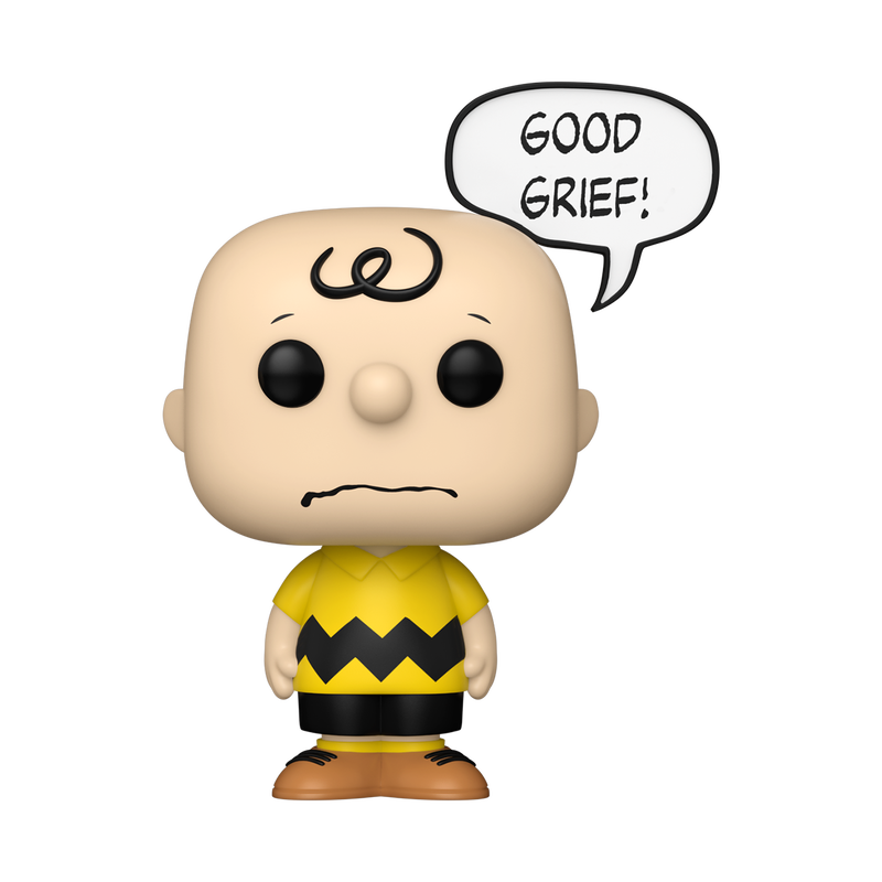 Cargue la imagen en el visor de la galería, Funko POP! Television: Peanuts - Charlie Brown (Good Grief!) Vinyl Figure
