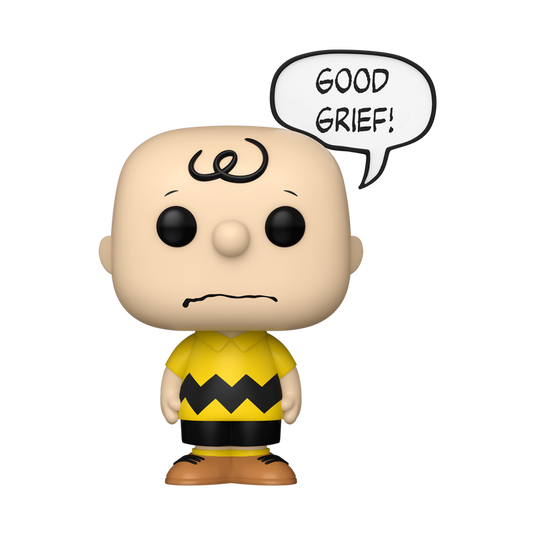 Funko POP! Television: Peanuts - Charlie Brown (Good Grief!) Vinyl Figure