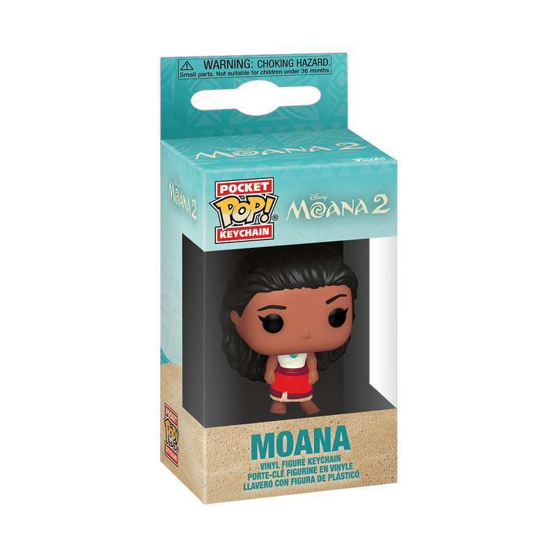 Cargue la imagen en el visor de la galería, Funko POP! Keychain Disney - Moana in Red Skirt Vinyl Figure
