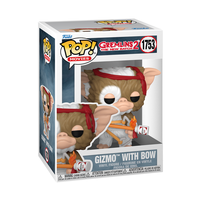 Chargez l&#39;image dans la visionneuse de la galerie, Funko POP! Movies: Gremlins 2 The New Batch - Gizmo With Bow Vinyl Figure
