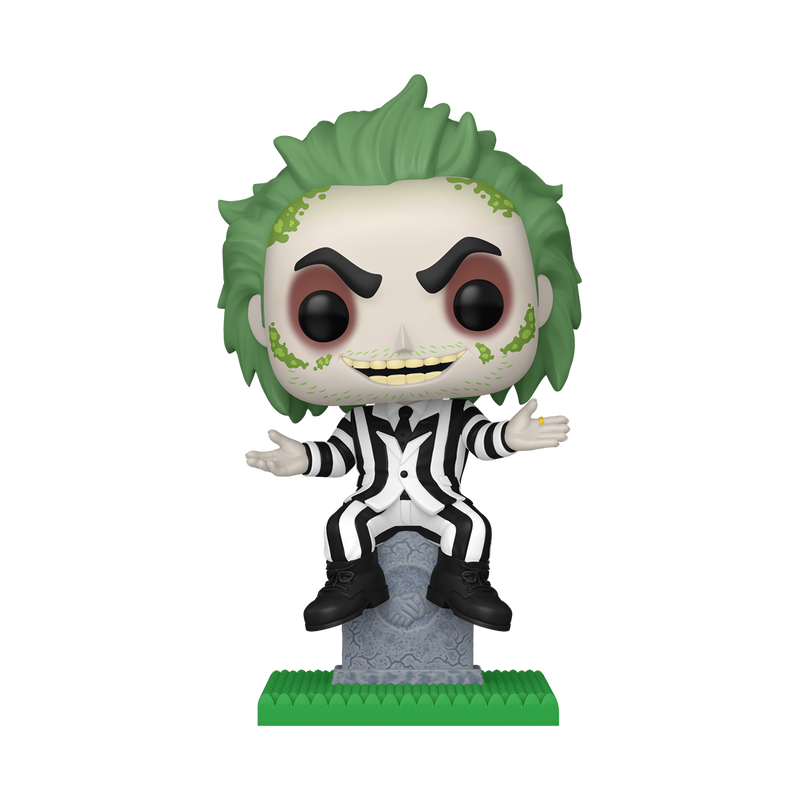 Chargez l&#39;image dans la visionneuse de la galerie, Funko POP! Movies: Beetlejuice 2 - Plus Beetlejuice on Tombstone Vinyl Figure
