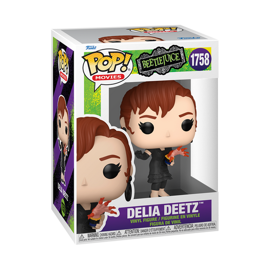 Funko POP! Movies: Beetlejuice 2 - Delia Deetz Vinyl Figure