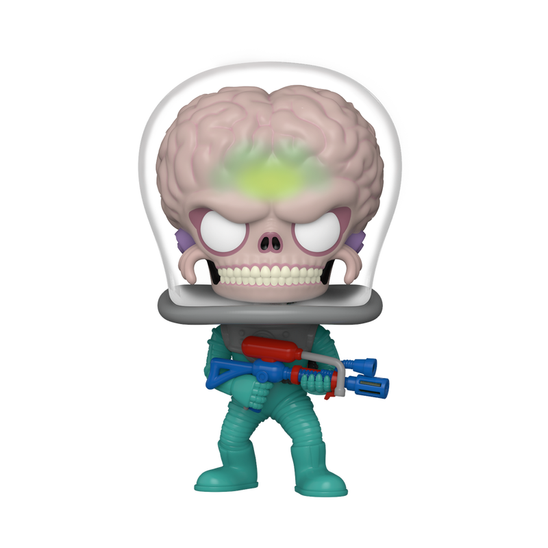 Chargez l&#39;image dans la visionneuse de la galerie, Funko Pop! Movies: Mars Attacks - Martian Soldier with Atomic Ray Gun Vinyl Figure
