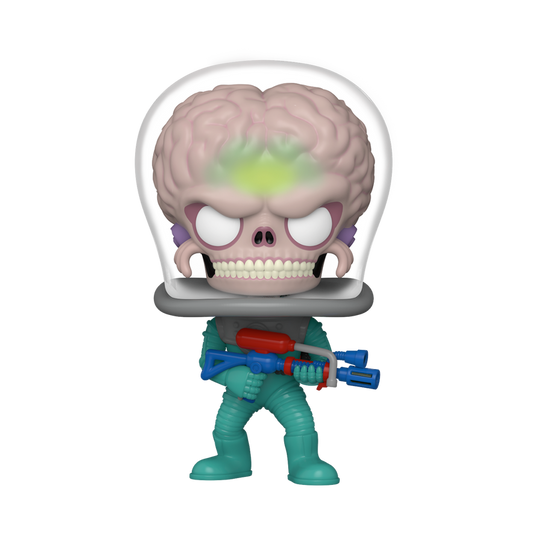 Funko Pop! Movies: Mars Attacks - Martian Soldier with Atomic Ray Gun Vinyl Figure