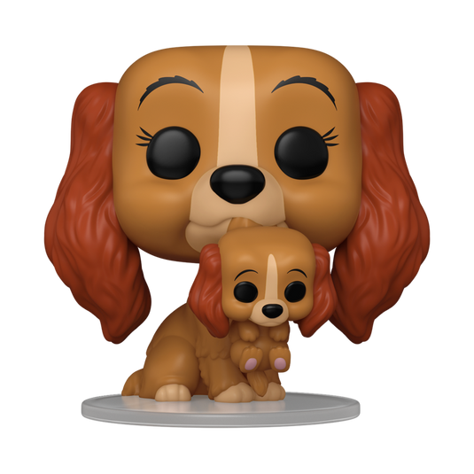 Funko POP! Disney Lady And The Tramp - Lady with Puppy Vinyl Figure