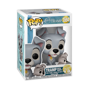 Funko POP! Disney Lady And The Tramp - Tramp with Puppy Vinyl Figure