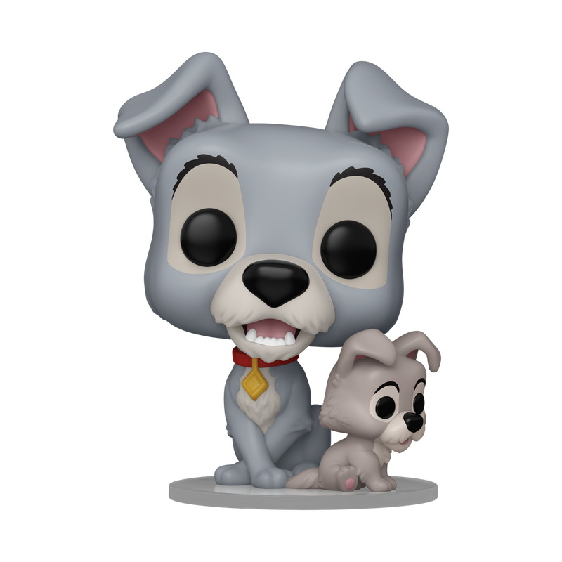 Cargue la imagen en el visor de la galería, Funko POP! Disney Lady And The Tramp - Tramp with Puppy Vinyl Figure
