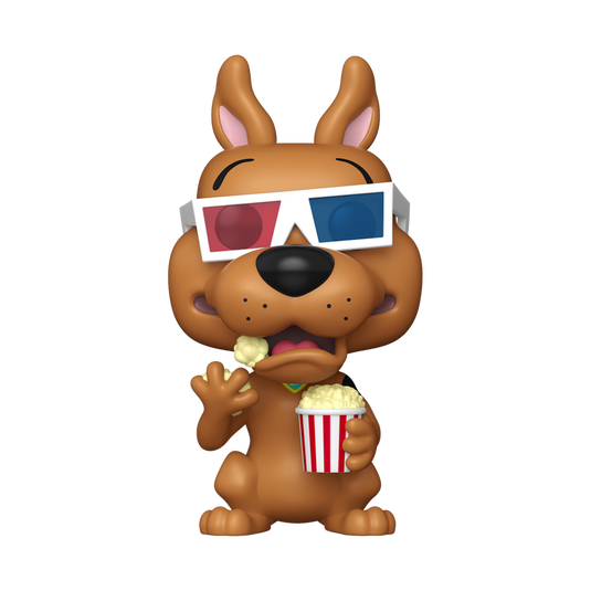 Funko POP! Animation: Scooby Doo - Scooby-Doo with 3D Glasses Vinyl Figure