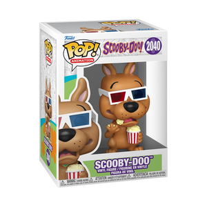 Funko POP! Animation: Scooby Doo - Scooby-Doo with 3D Glasses Vinyl Figure