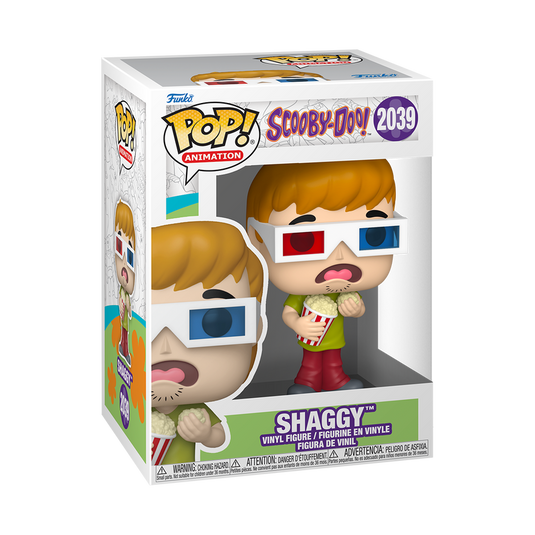 Funko POP! Animation: Scooby Doo - Shaggy with 3D Glasses Vinyl Figure