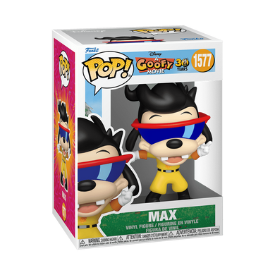 Funko POP! Disney: A Goofy Movie - Max as Powerline (30th Anniversary) Vinyl Figure
