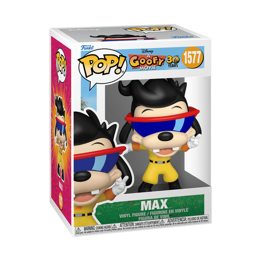 Funko POP! Disney: A Goofy Movie - Max as Powerline (30th Anniversary) Vinyl Figure