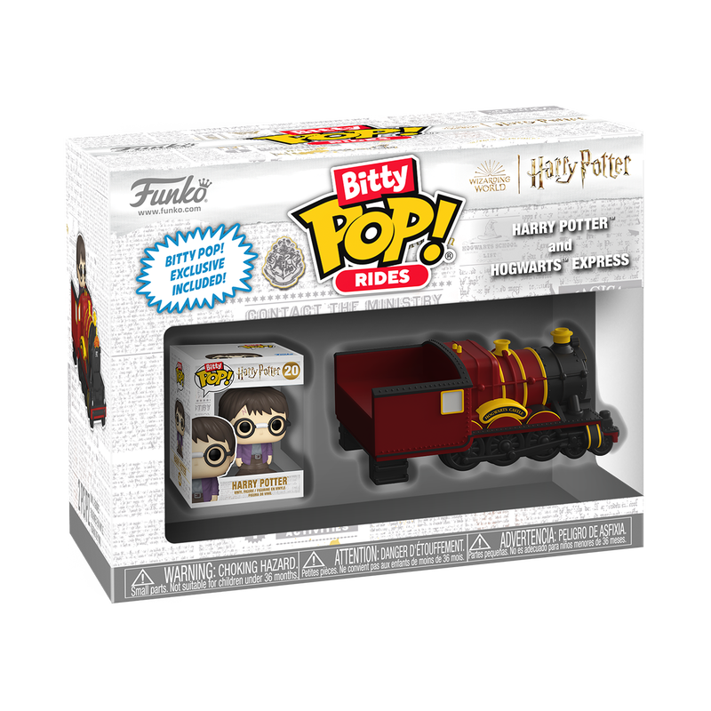 Chargez l&#39;image dans la visionneuse de la galerie, Funko Bitty POP! Rides: Harry Potter - Harry Potter and Hogwarts Express Vinyl Figure
