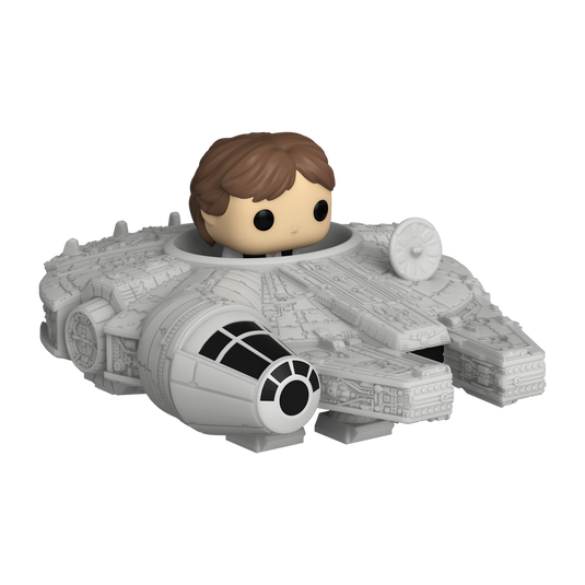 Funko Bitty POP! Rides: Star Wars - Han Solo and The Millennium Falcon Vinyl Figure