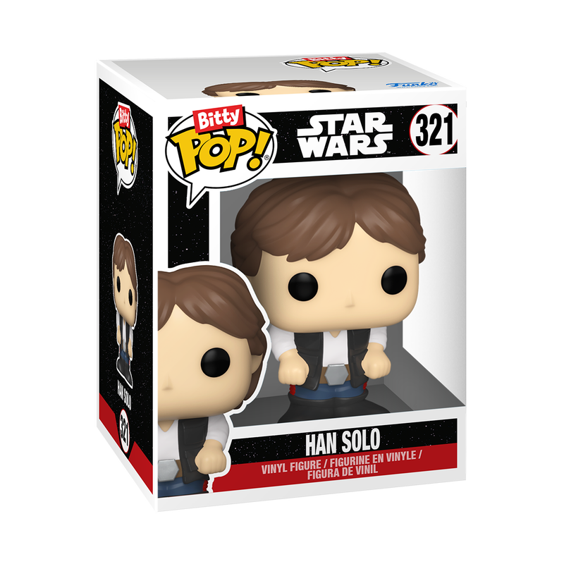 Load image into Gallery viewer, Funko Bitty POP! Rides: Star Wars - Han Solo and The Millennium Falcon Vinyl Figure
