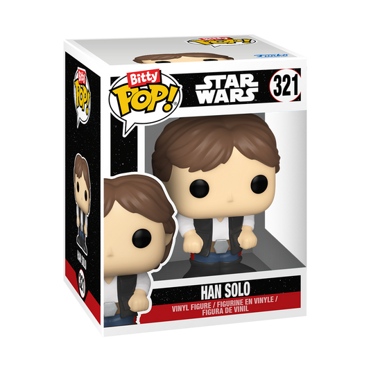 Funko Bitty POP! Rides: Star Wars - Han Solo and The Millennium Falcon Vinyl Figure
