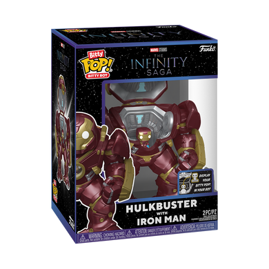 Funko Bitty Pop! Marvel: The Infinity Saga - Bitty Bot Hulkbuster with Iron Man Vinyl Figure