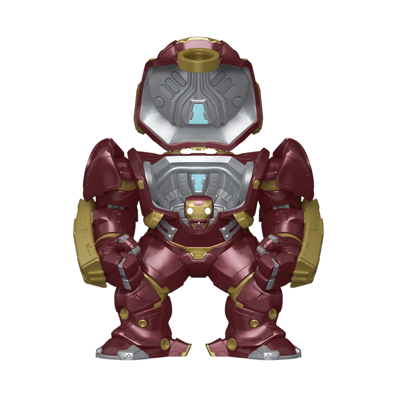 Load image into Gallery viewer, Funko Bitty Pop! Marvel: The Infinity Saga - Bitty Bot Hulkbuster with Iron Man Vinyl Figure
