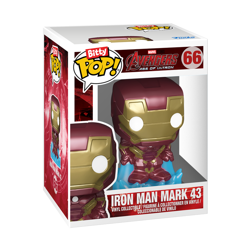 Load image into Gallery viewer, Funko Bitty Pop! Marvel: The Infinity Saga - Bitty Bot Hulkbuster with Iron Man Vinyl Figure
