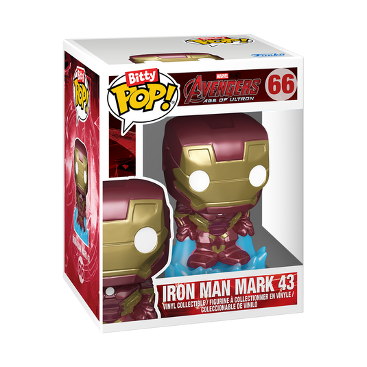 Funko Bitty Pop! Marvel: The Infinity Saga - Bitty Bot Hulkbuster with Iron Man Vinyl Figure