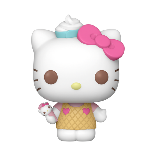 Funko POP! Animation: Sanrio Hello Kitty & Friends - Hello Kitty with Ice Cream Vinyl Figure