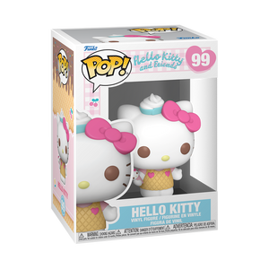 Funko POP! Animation: Sanrio Hello Kitty & Friends - Hello Kitty with Ice Cream Vinyl Figure