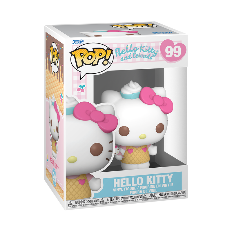 Cargue la imagen en el visor de la galería, Funko POP! Animation: Sanrio Hello Kitty &amp; Friends - Hello Kitty with Ice Cream Vinyl Figure
