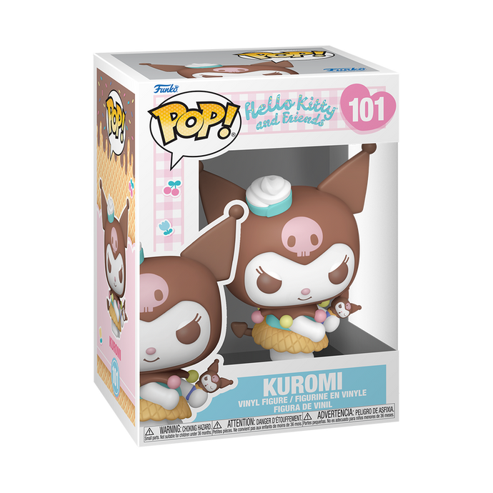 Funko POP! Animation: Sanrio Hello Kitty & Friends - Kuromi with Ice Cream Vinyl Figure