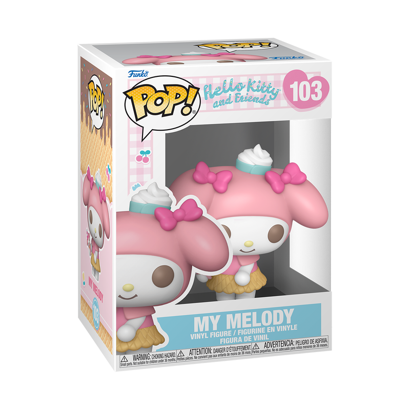 Load image into Gallery viewer, Funko POP! Animation: Sanrio Hello Kitty &amp; Friends - My Melody with Ice Cream Vinyl Figure
