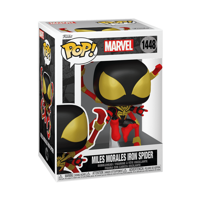 Funko POP! Marvel Miles Morales - Iron Spider with Chase Vinyl Figure